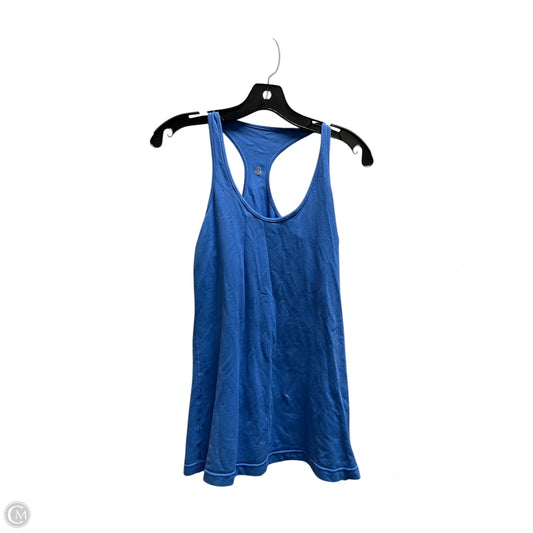 Athletic Tank Top By Lululemon In Blue, Size: L