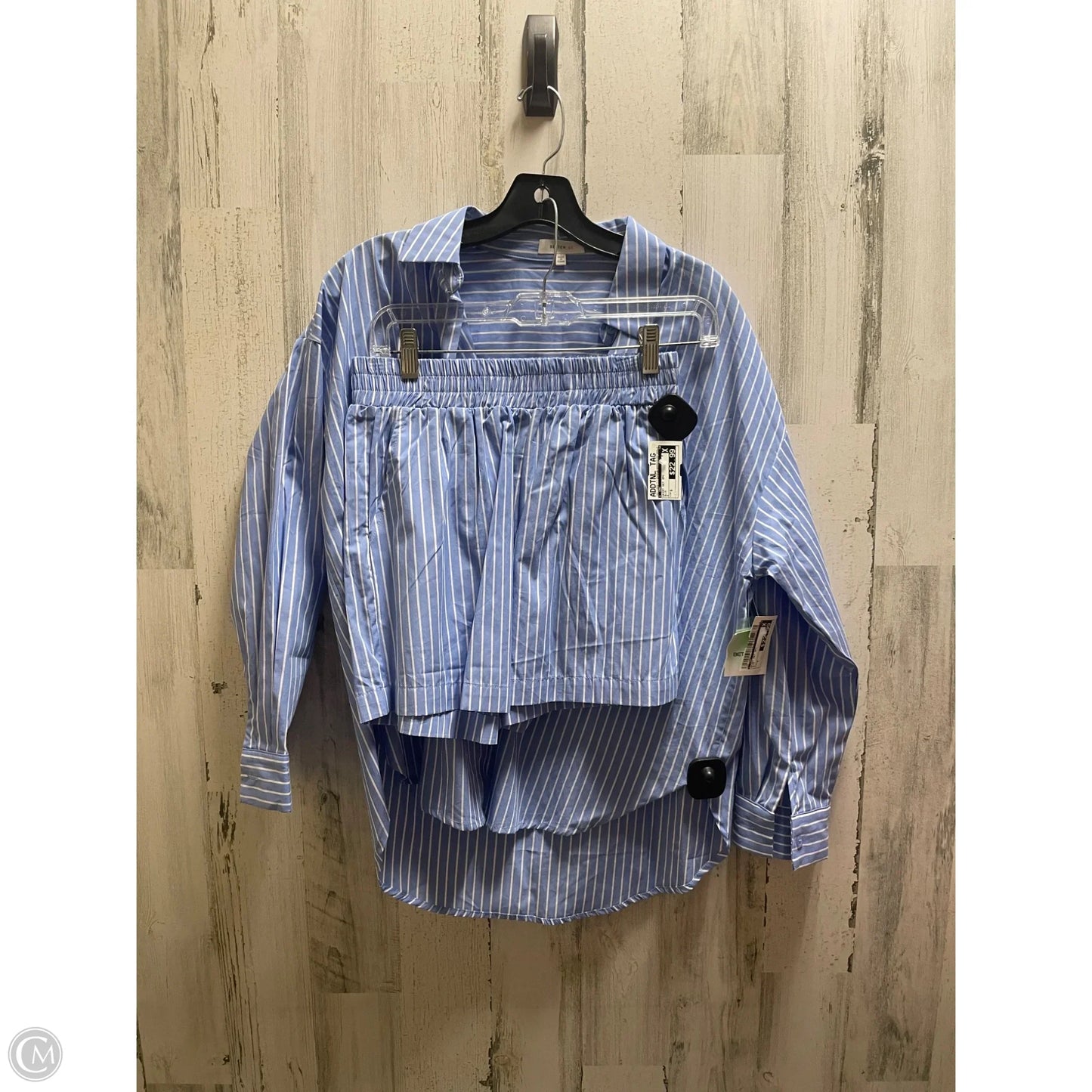 Short Set 2pc By Cmc In Blue, Size: S