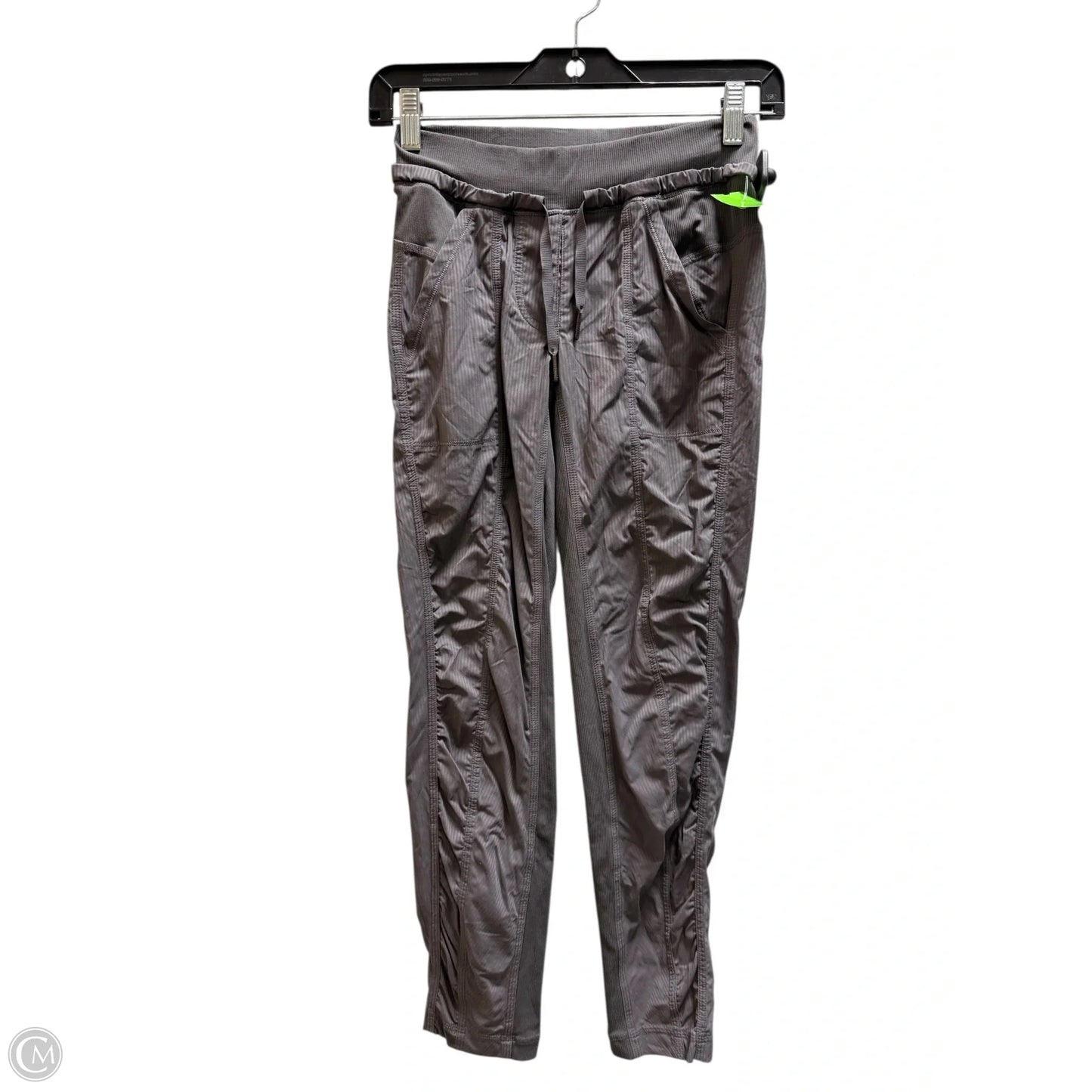 Athletic Pants By Lululemon In Grey, Size: 0