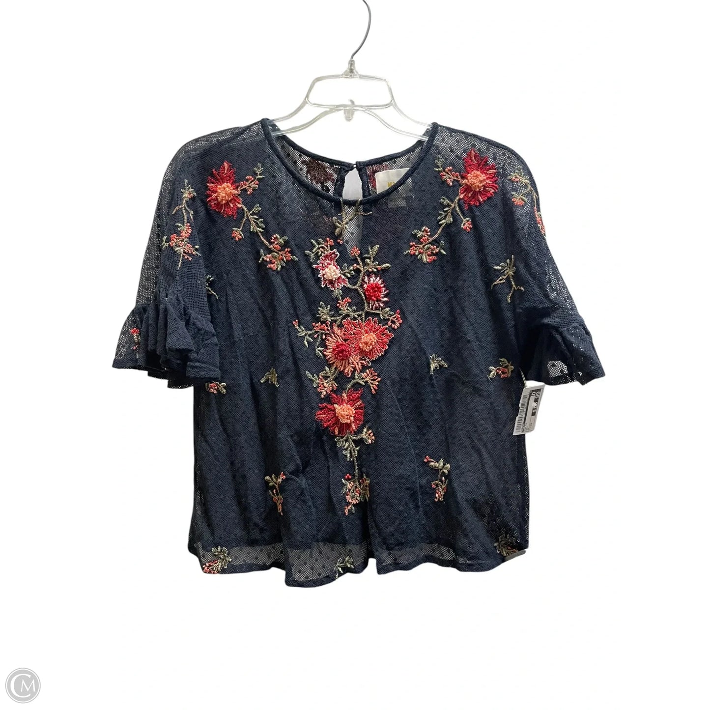 Top Short Sleeve By Maeve In Navy, Size: Xs