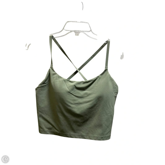 Athletic Tank Top By Offline In Green, Size: L