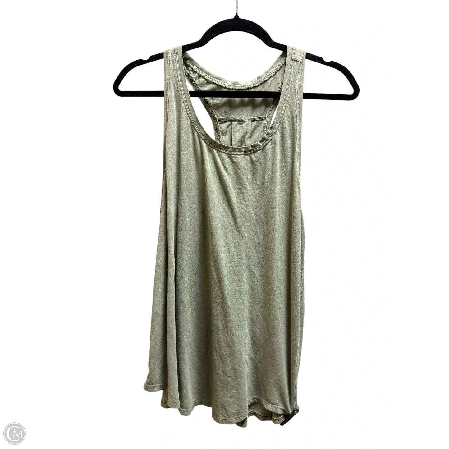 Athletic Tank Top By Lululemon In Green, Size: M