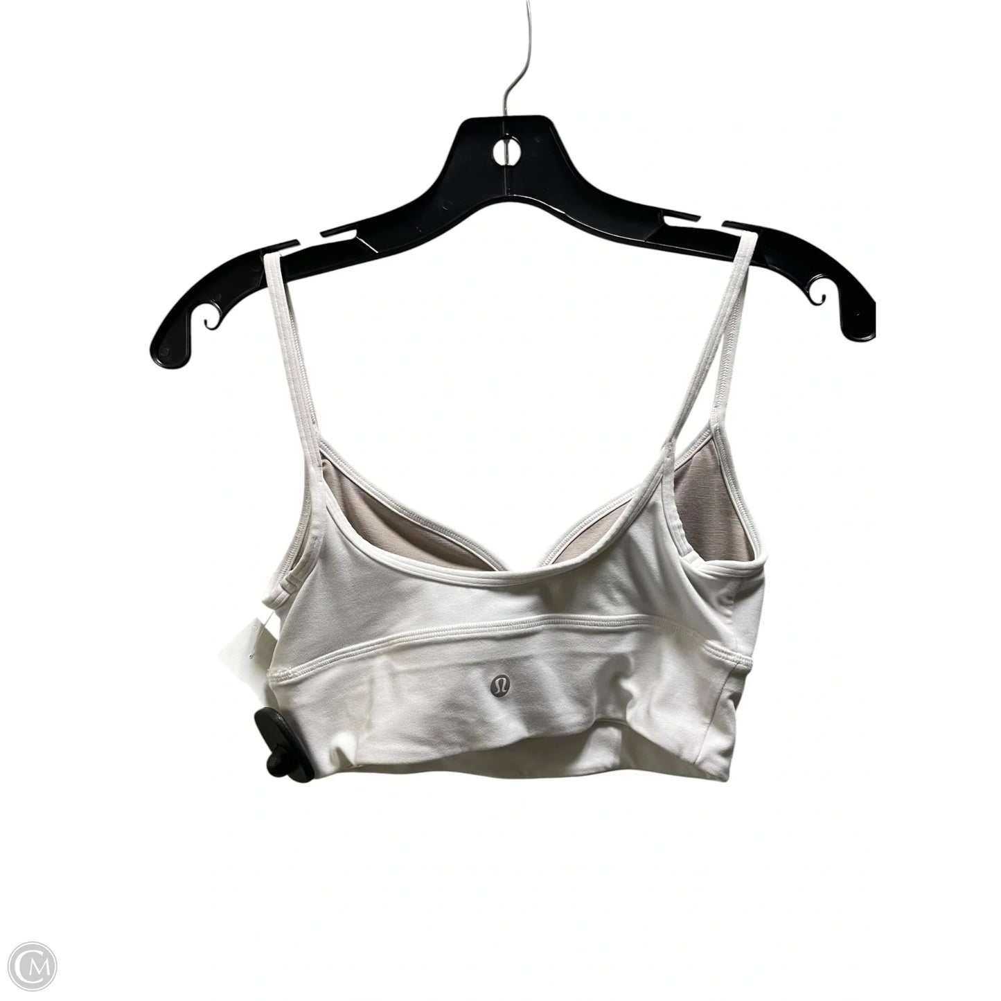 Athletic Bra By Lululemon In White, Size: S