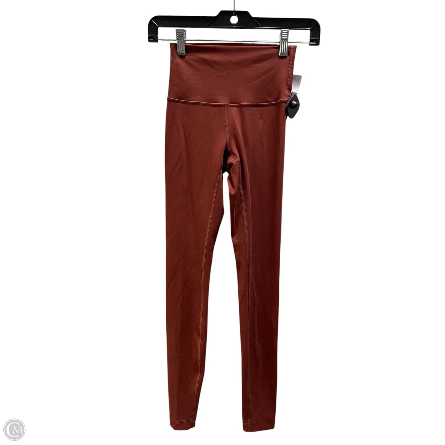 Athletic Leggings By Lululemon In Orange, Size: 2