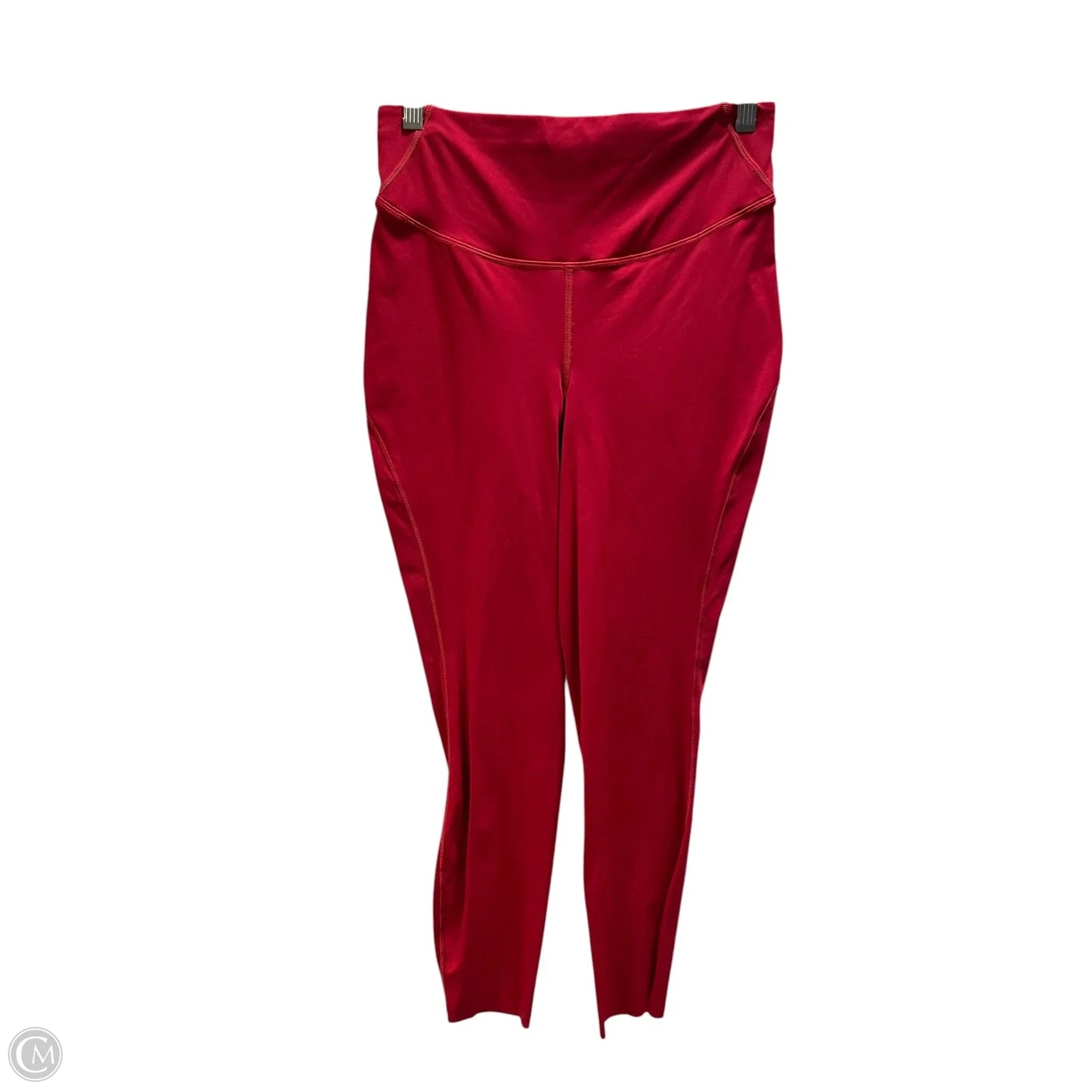 Athletic Capris By Lululemon In Red, Size: 8