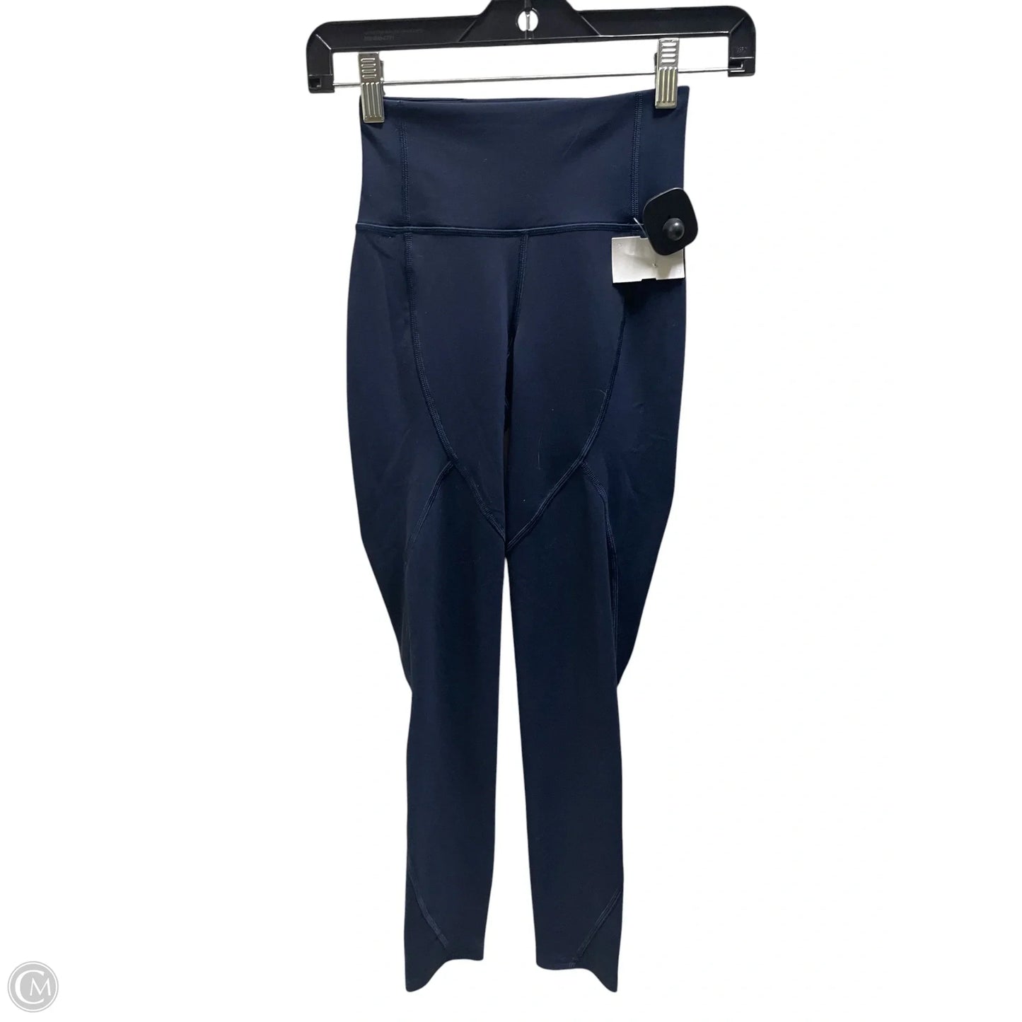 Athletic Leggings By Lululemon In Navy, Size: 2
