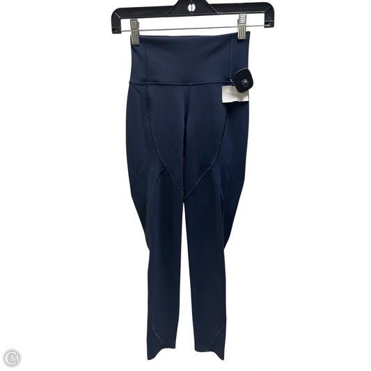 Athletic Leggings By Lululemon In Navy, Size: 2