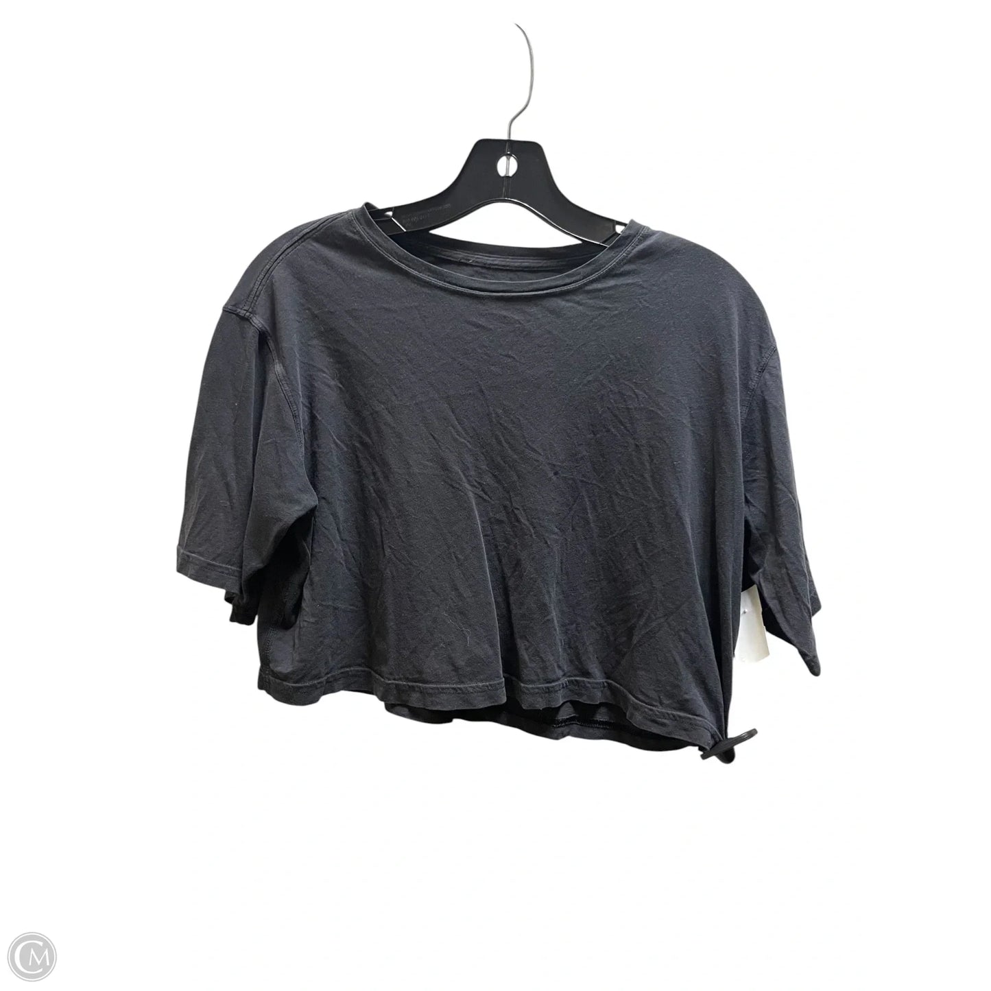 Top Short Sleeve By Lululemon In Black, Size: Xs