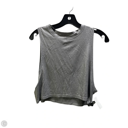 Athletic Tank Top By Lululemon In Grey, Size: Xs