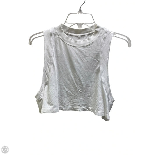 Athletic Tank Top By Lululemon In White, Size: Xs