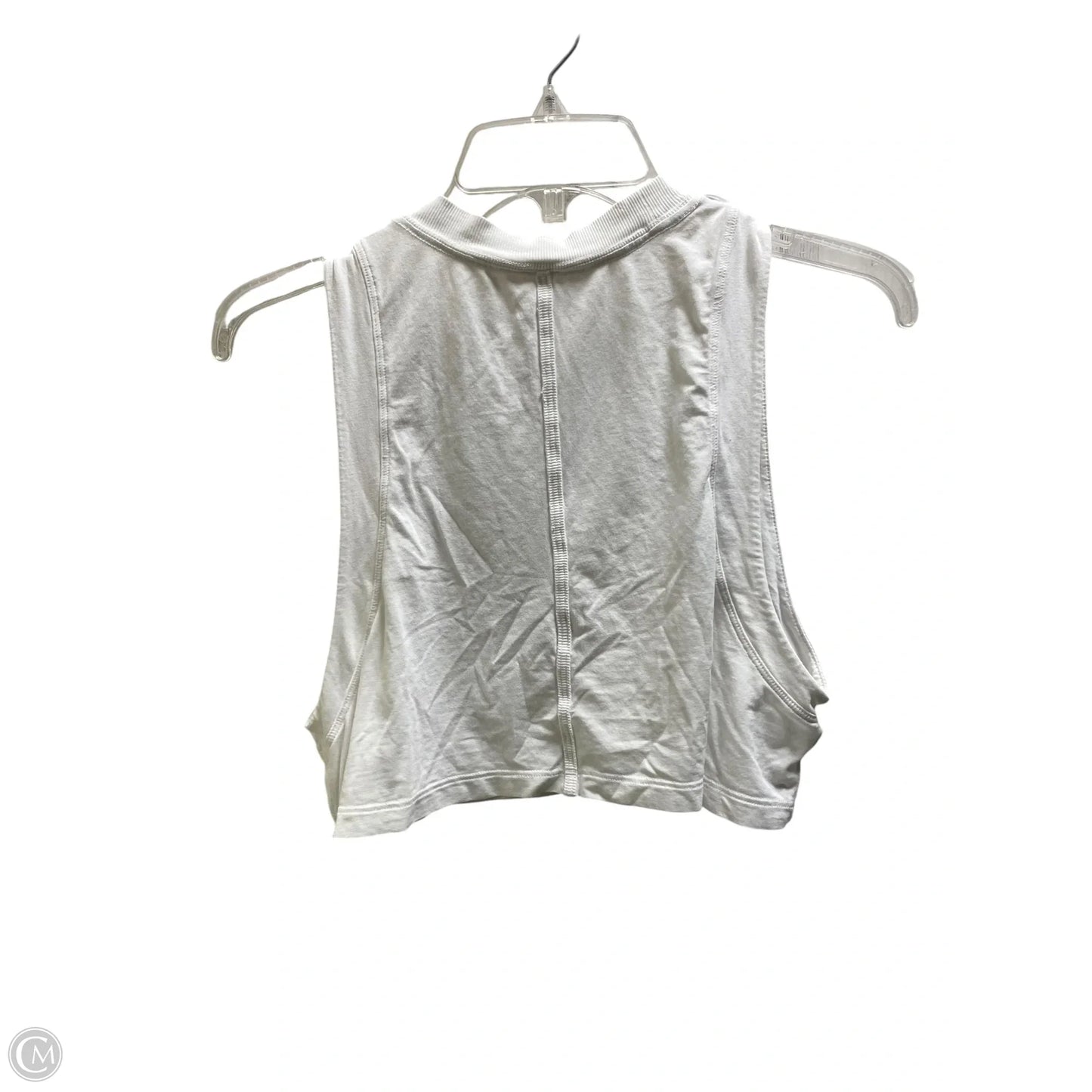 Athletic Tank Top By Lululemon In White, Size: Xs