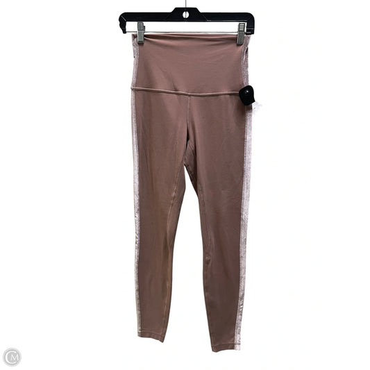Athletic Leggings By Lululemon In Pink, Size: 6