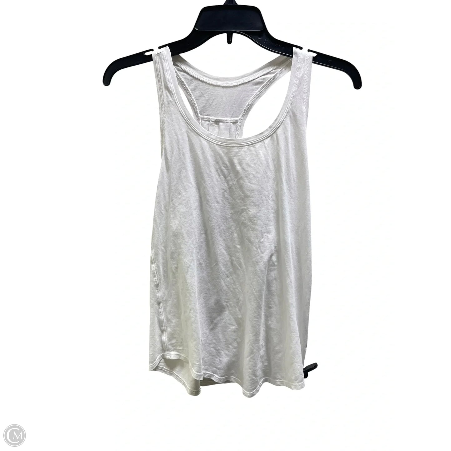 Athletic Tank Top By Lululemon In White, Size: S