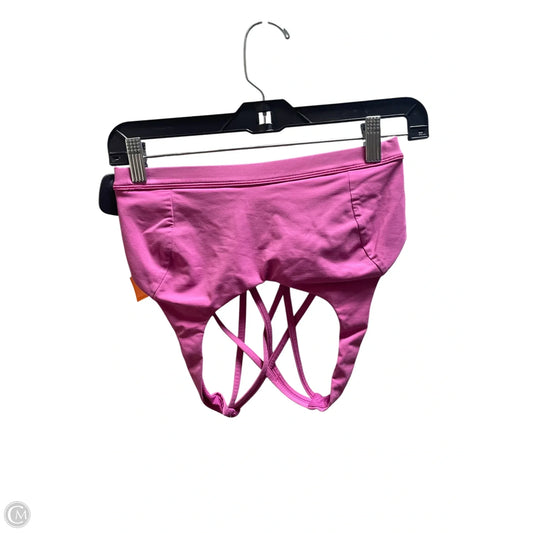 Athletic Bra By Lululemon In Pink, Size: 6