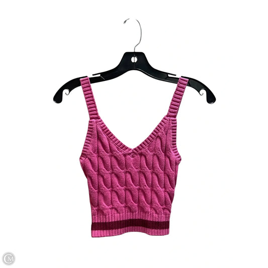 Tank Top By Good American In Pink, Size: Xs