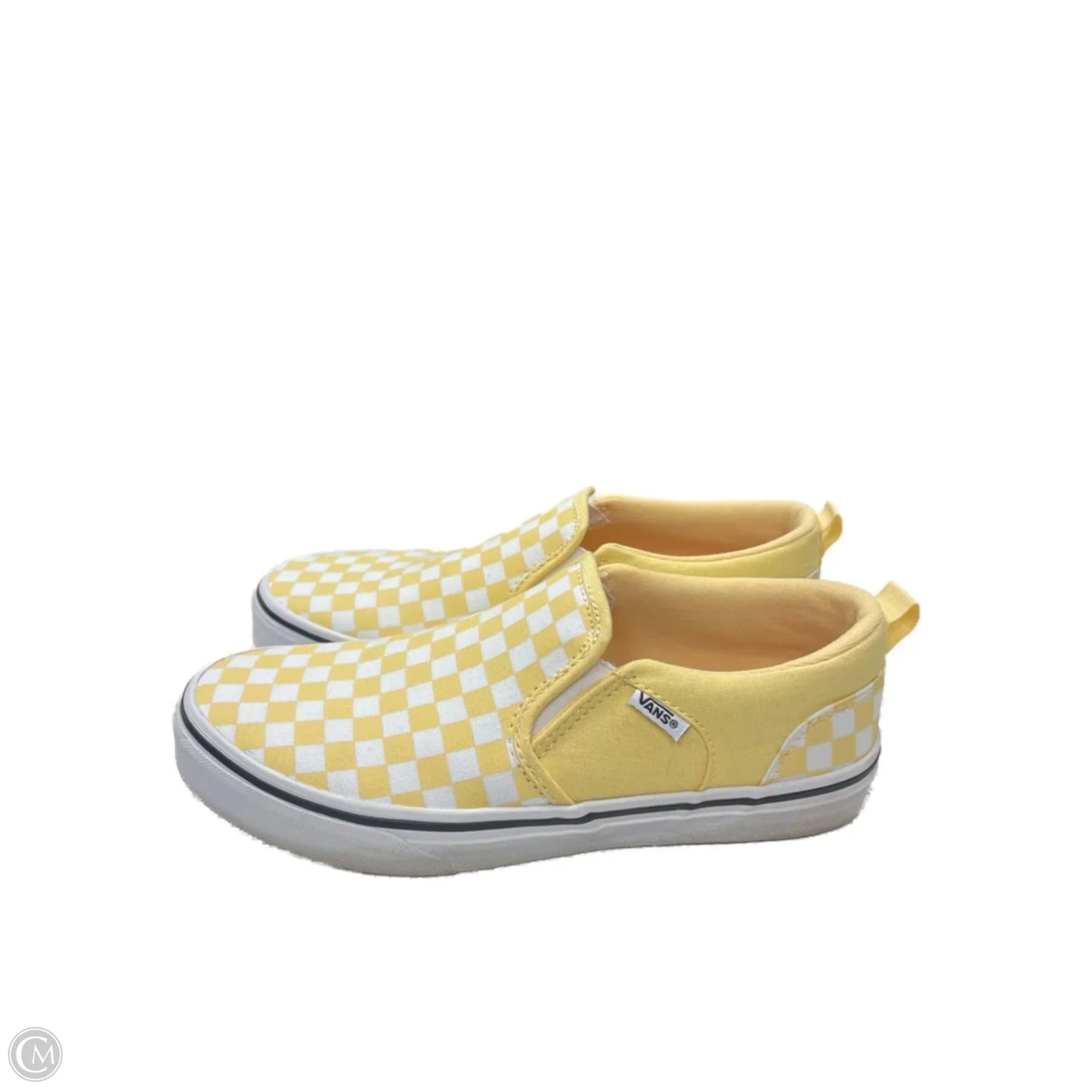 Shoes Flats By Vans In Yellow, Size: 6