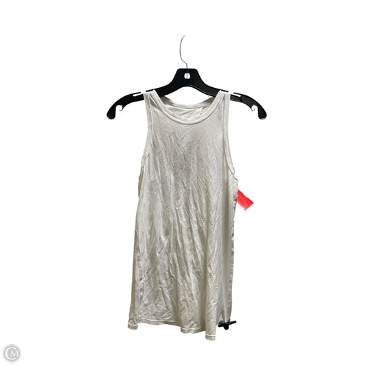 Athletic Tank Top By Lululemon In White, Size: Xs