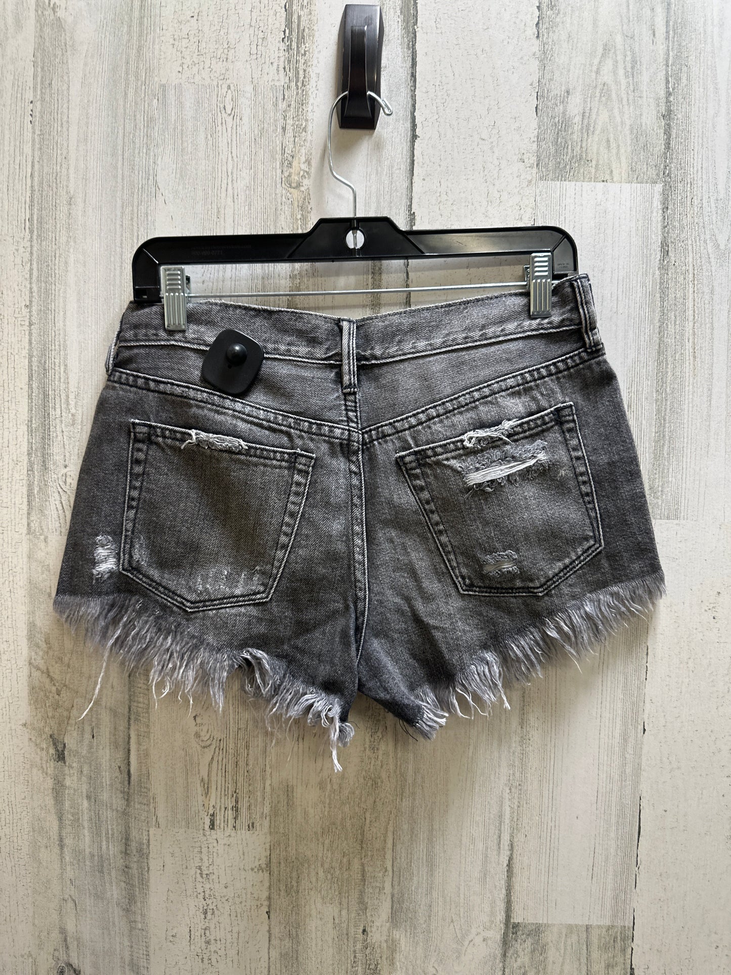 Black Denim Shorts We The Free, Size 0