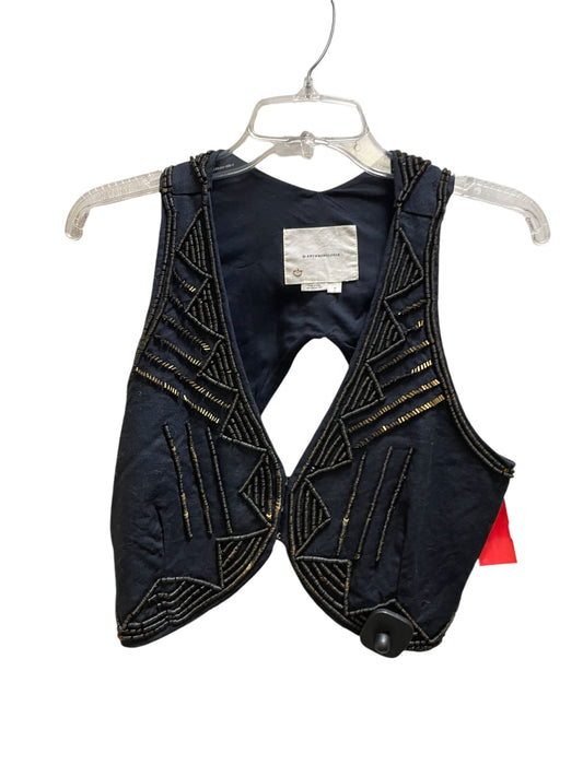 Vest Other By Anthropologie In Blue, Size: S