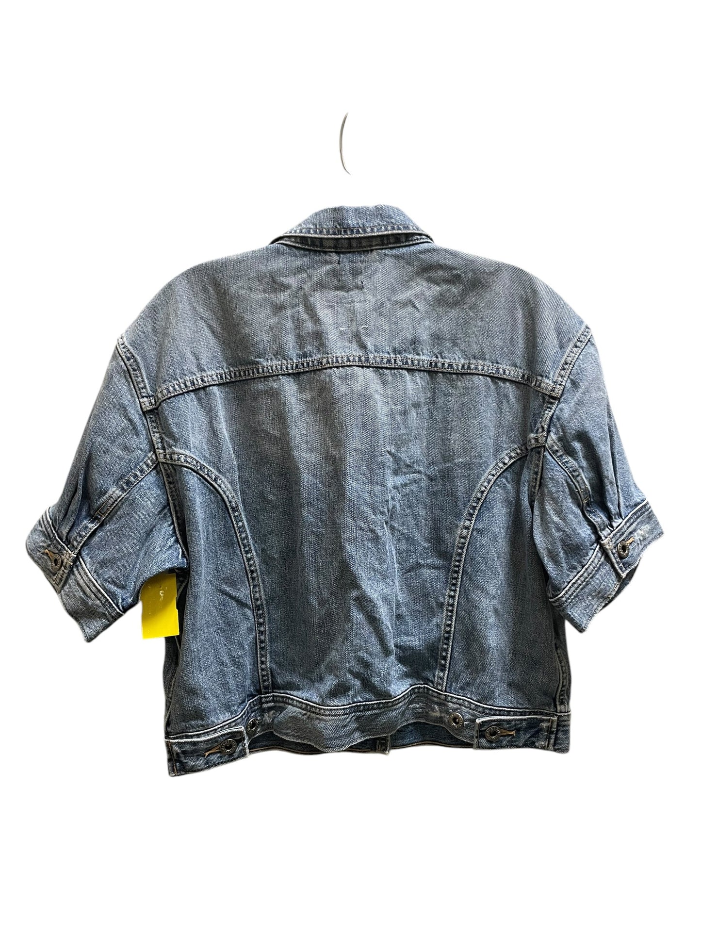 Jacket Denim By Gap In Blue Denim, Size: M