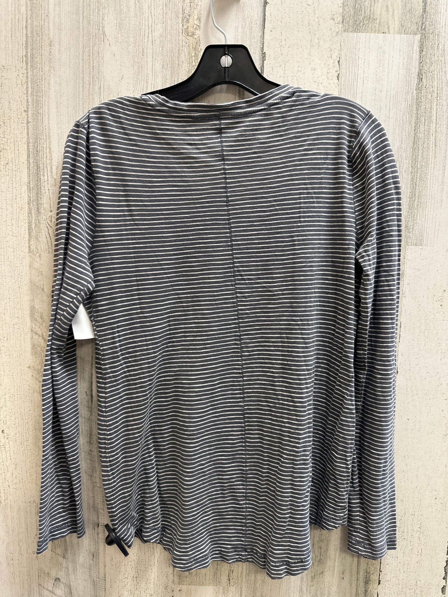 Grey & White Top Long Sleeve Madewell, Size S