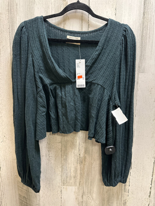 Green Top Long Sleeve Urban Outfitters, Size M