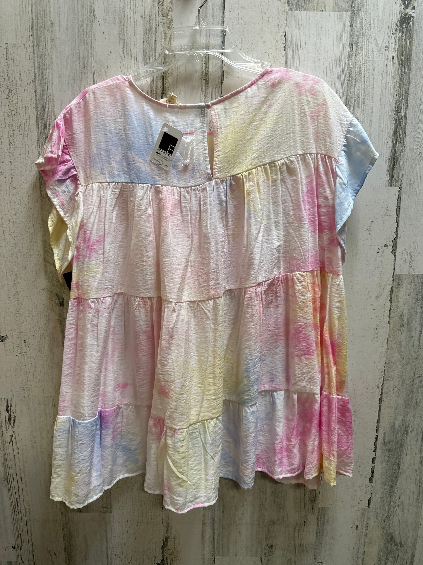 Multi-colored Top Short Sleeve Oddi, Size M