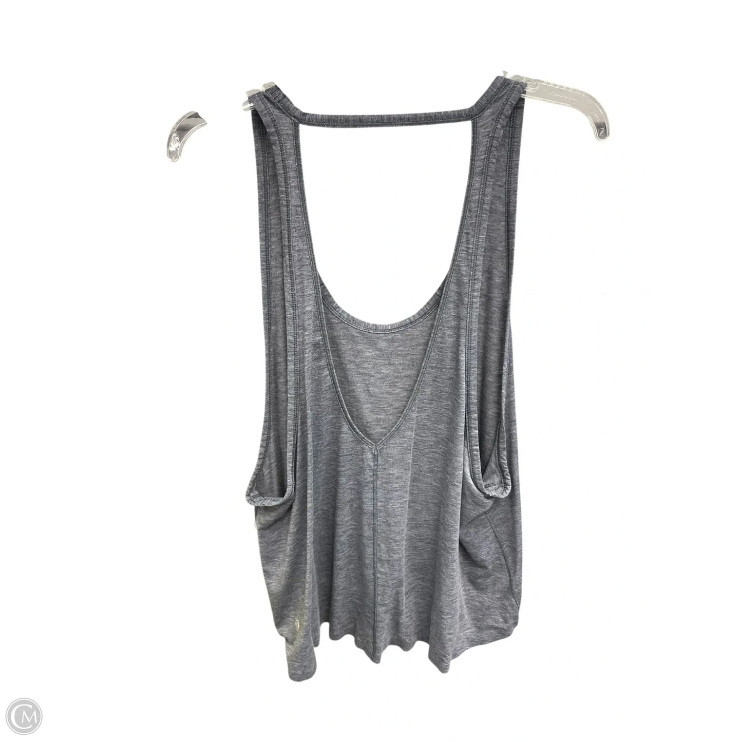 Athletic Tank Top By Lululemon In Grey, Size: S