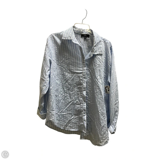 Top Long Sleeve By Lulus In Blue, Size: L