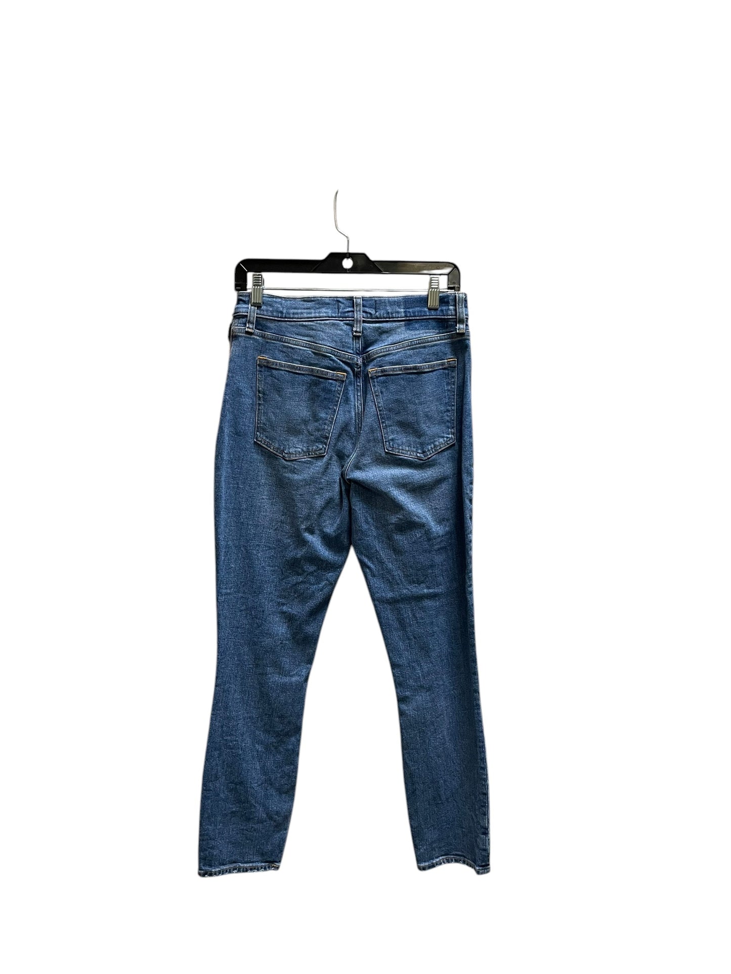 Jeans Boot Cut By Abercrombie And Fitch In Blue Denim, Size: 2