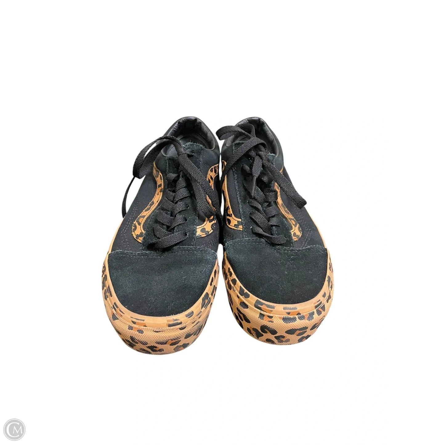 Shoes Sneakers By Vans In Black, Size: 7.5