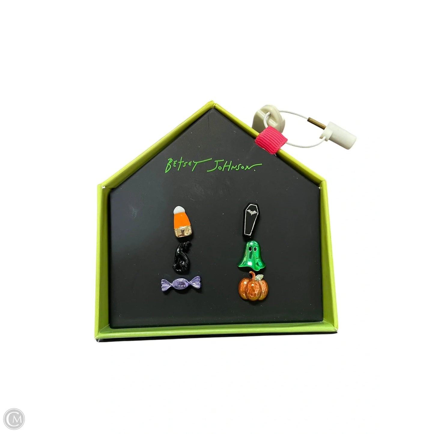 Earrings Stud By Betsey Johnson, Size: 03 Piece Set