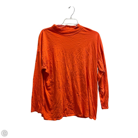 Top Long Sleeve By We The Free In Orange, Size: L