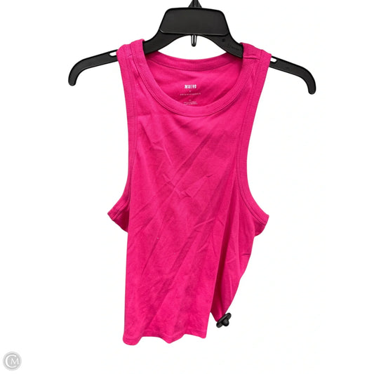 Top Sleeveless By Anthropologie In Pink, Size: 2x