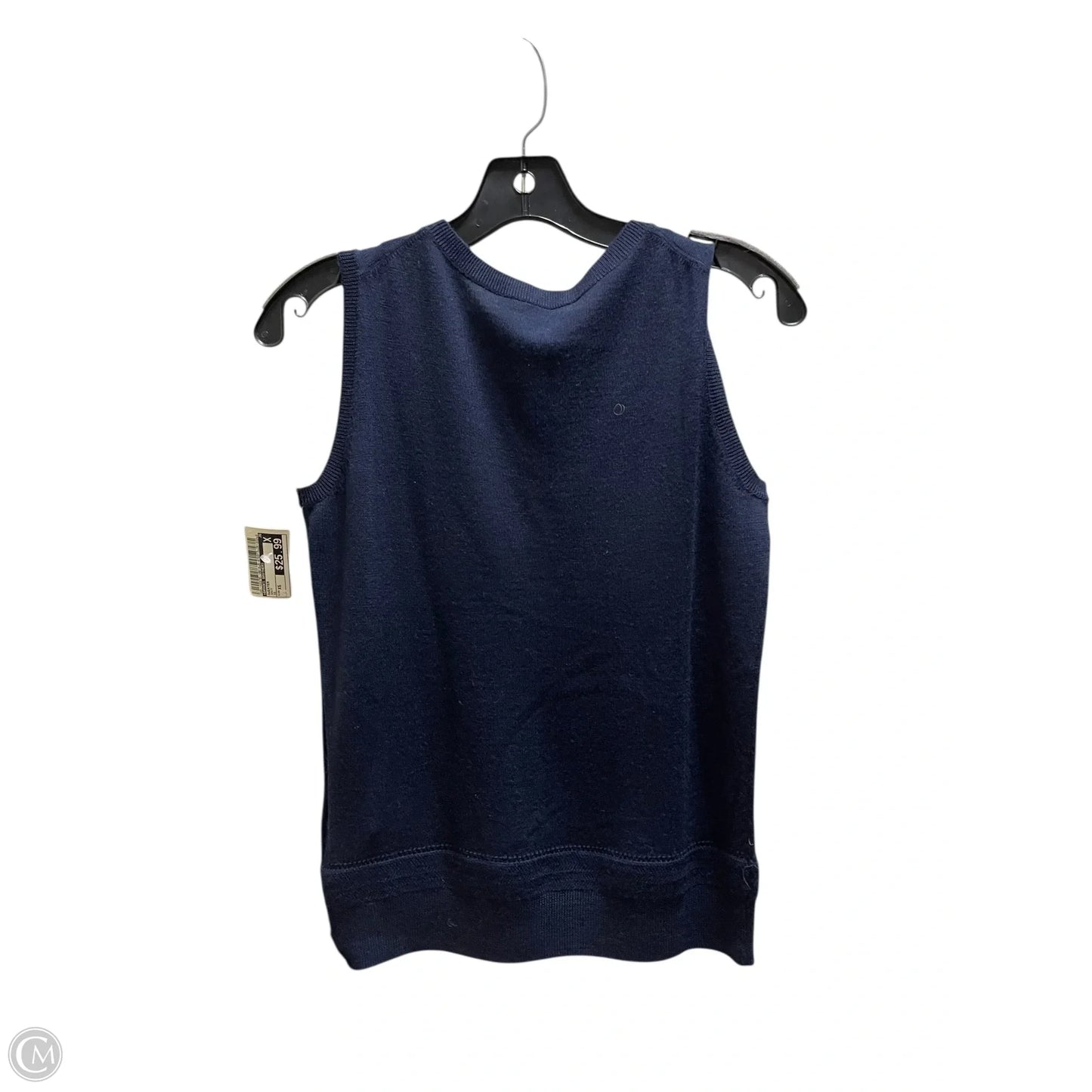 Sweater By Brooks Brothers In Navy, Size: Xs