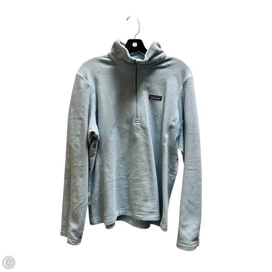 Sweatshirt Collar By Patagonia In Blue, Size: L