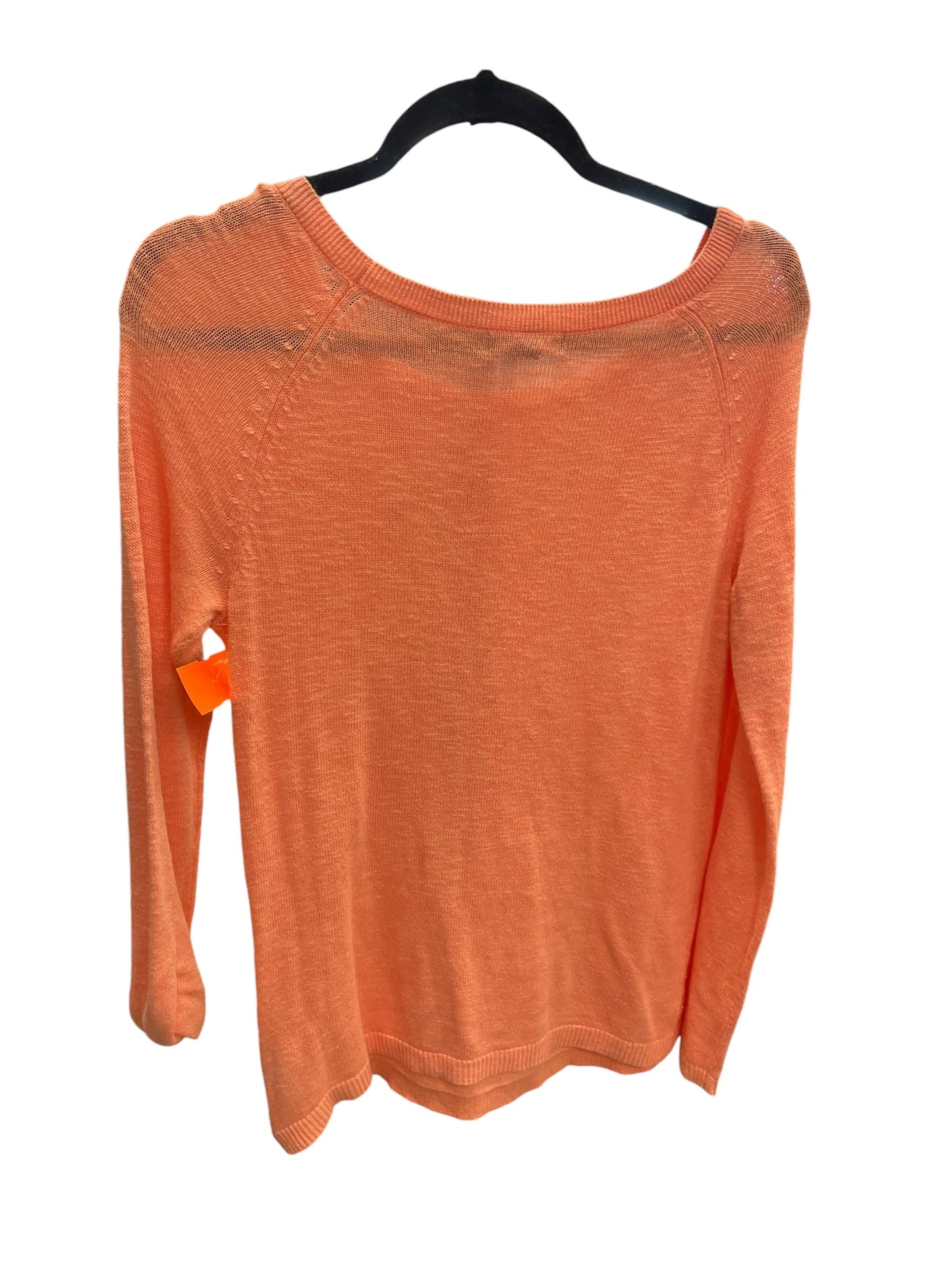 Sweater By Gap In Orange, Size: S