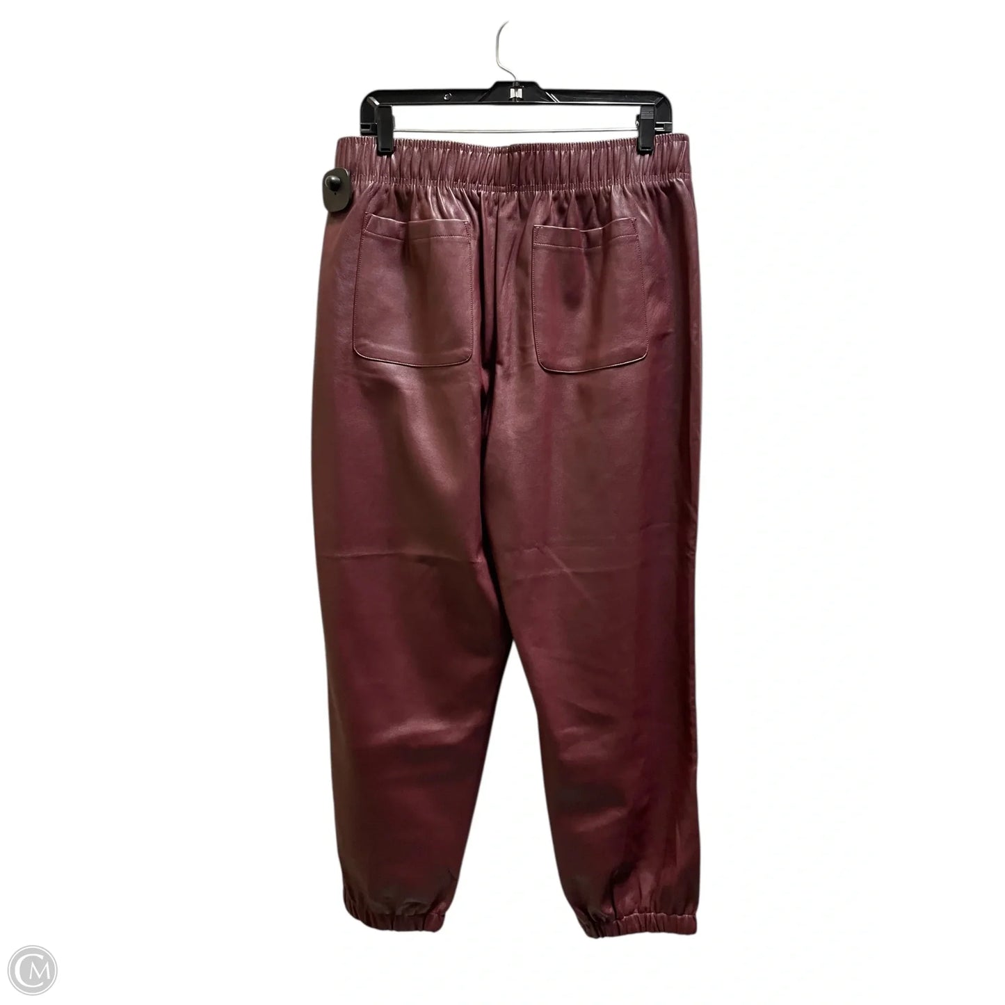 Pants Joggers By Anthropologie In Maroon, Size: L