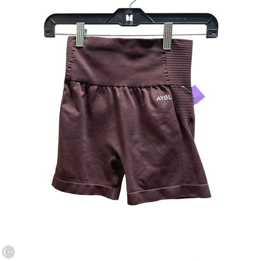 Athletic Shorts By Clothes Mentor In Brown, Size: Xs