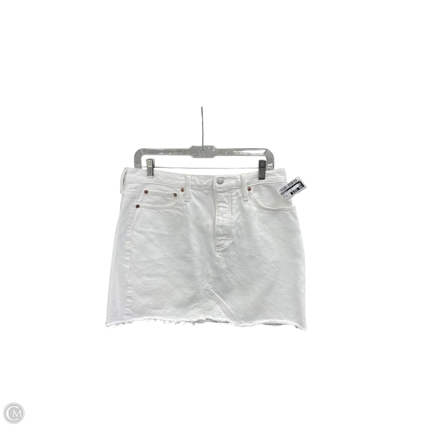 Skirt Mini & Short By Pistola In White, Size: 10