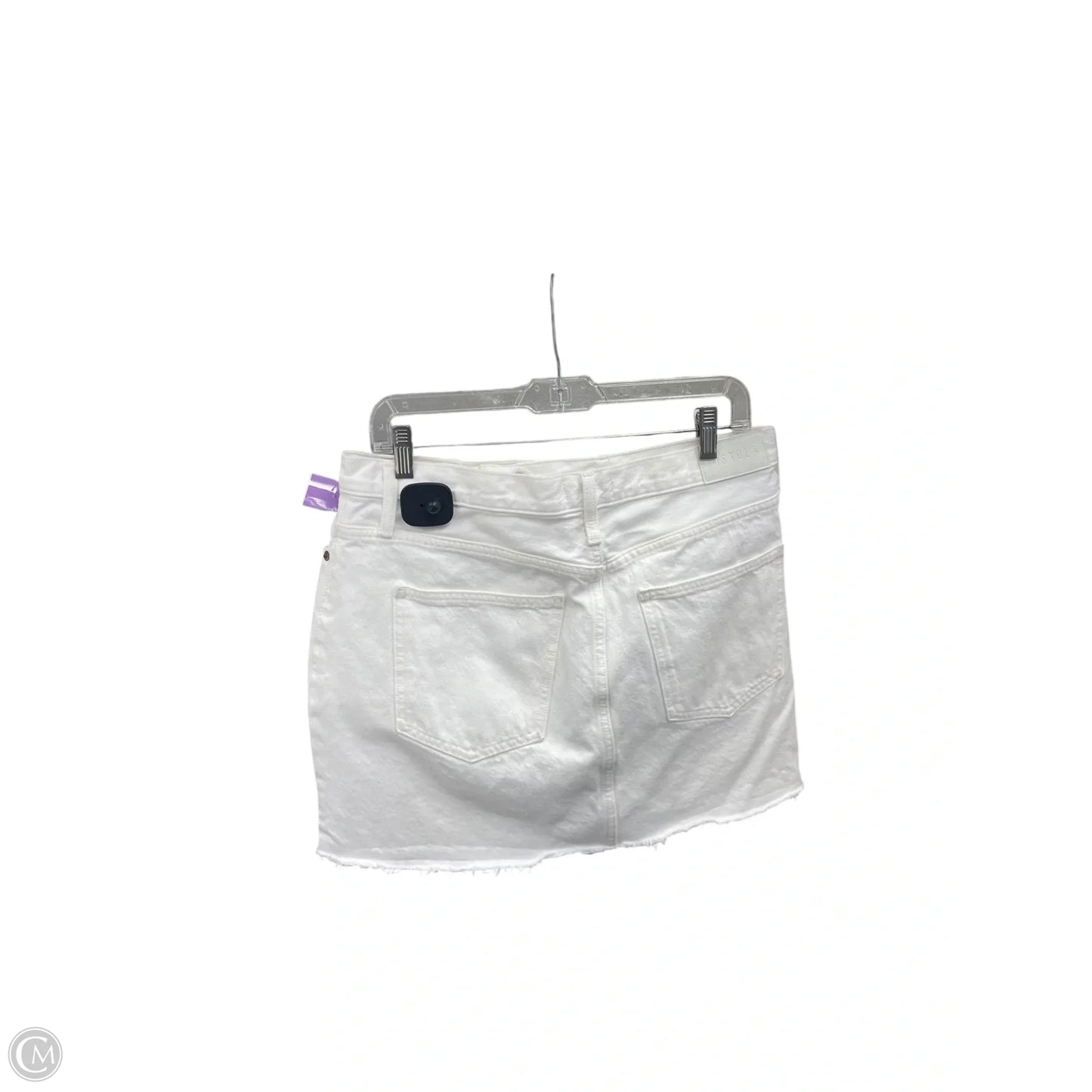 Skirt Mini & Short By Pistola In White, Size: 10