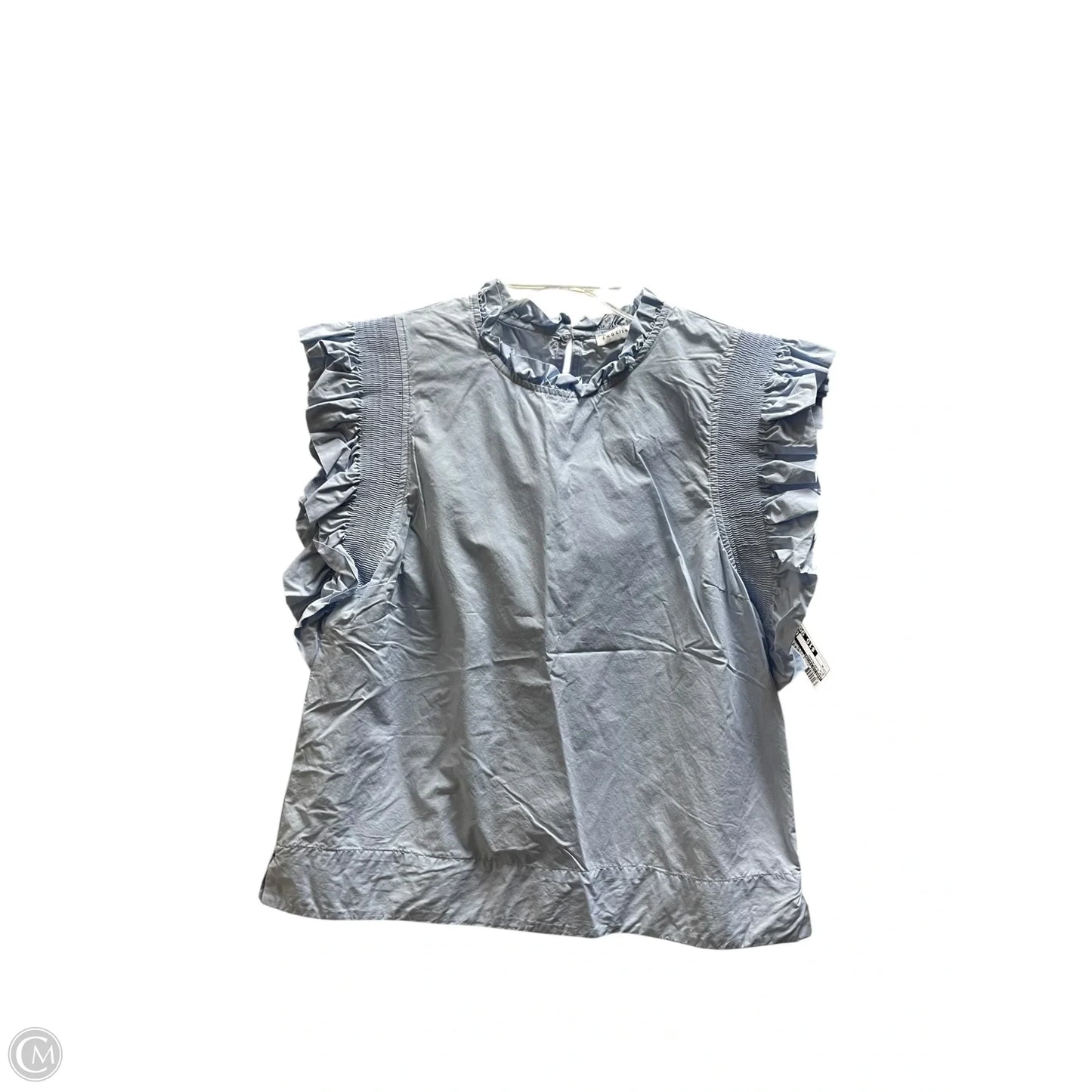 Top Sleeveless By English Factory In Blue, Size: M