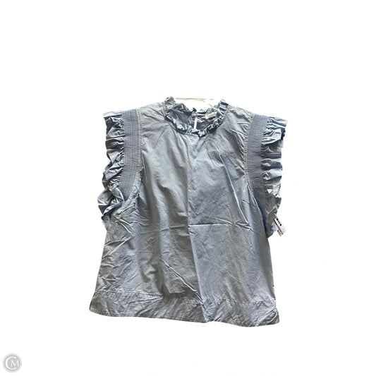 Top Sleeveless By English Factory In Blue, Size: M