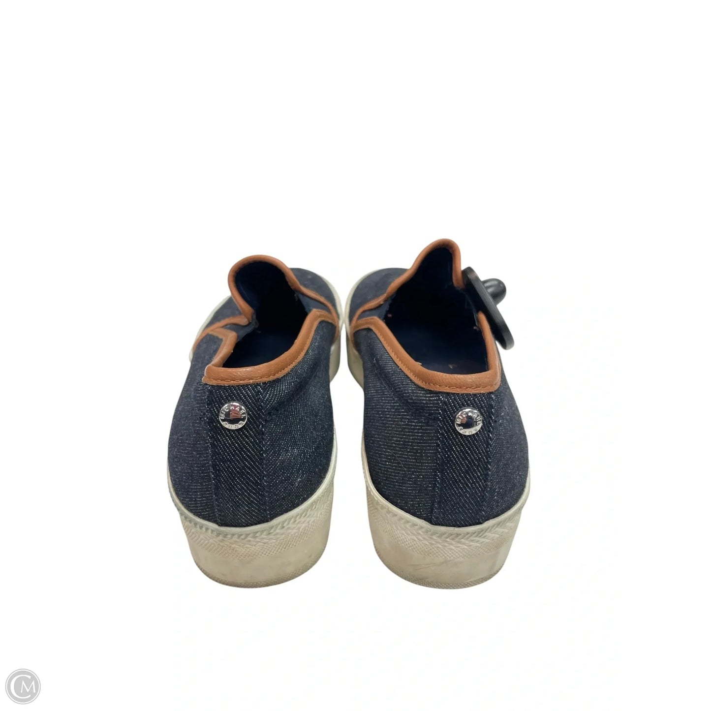 Shoes Sneakers Platform By Michael By Michael Kors In Blue Denim, Size: 7