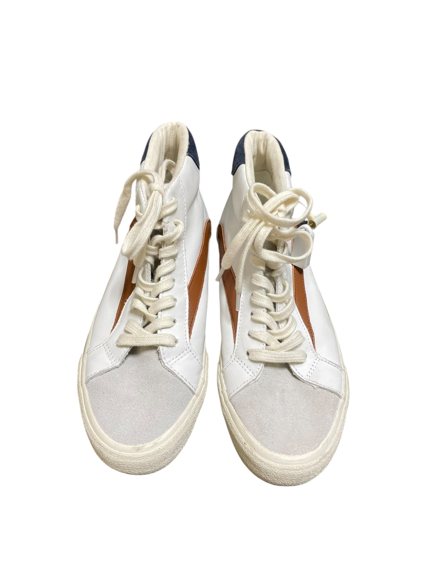 Shoes Sneakers By Madewell In White, Size: 7.5