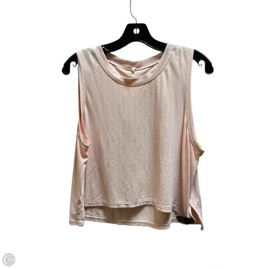 Athletic Tank Top By Lululemon In Pink, Size: 12