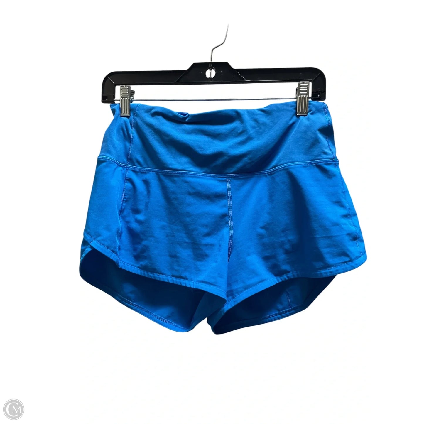 Athletic Shorts By Lululemon In Blue, Size: 6