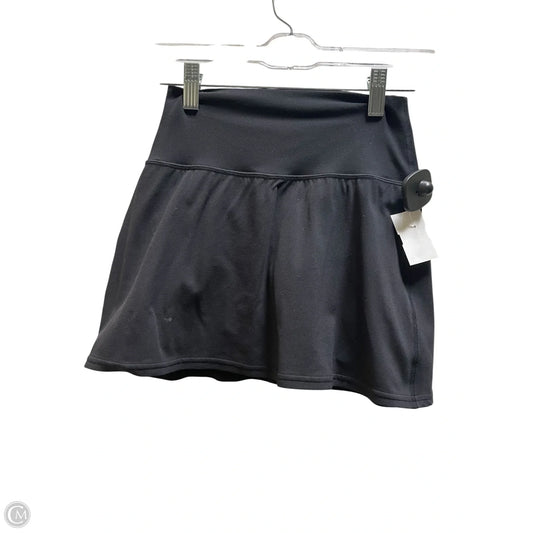 Athletic Skirt By Lululemon In Black, Size: 4