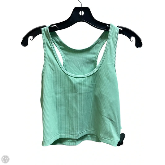 Athletic Tank Top By Lululemon In Green, Size: S
