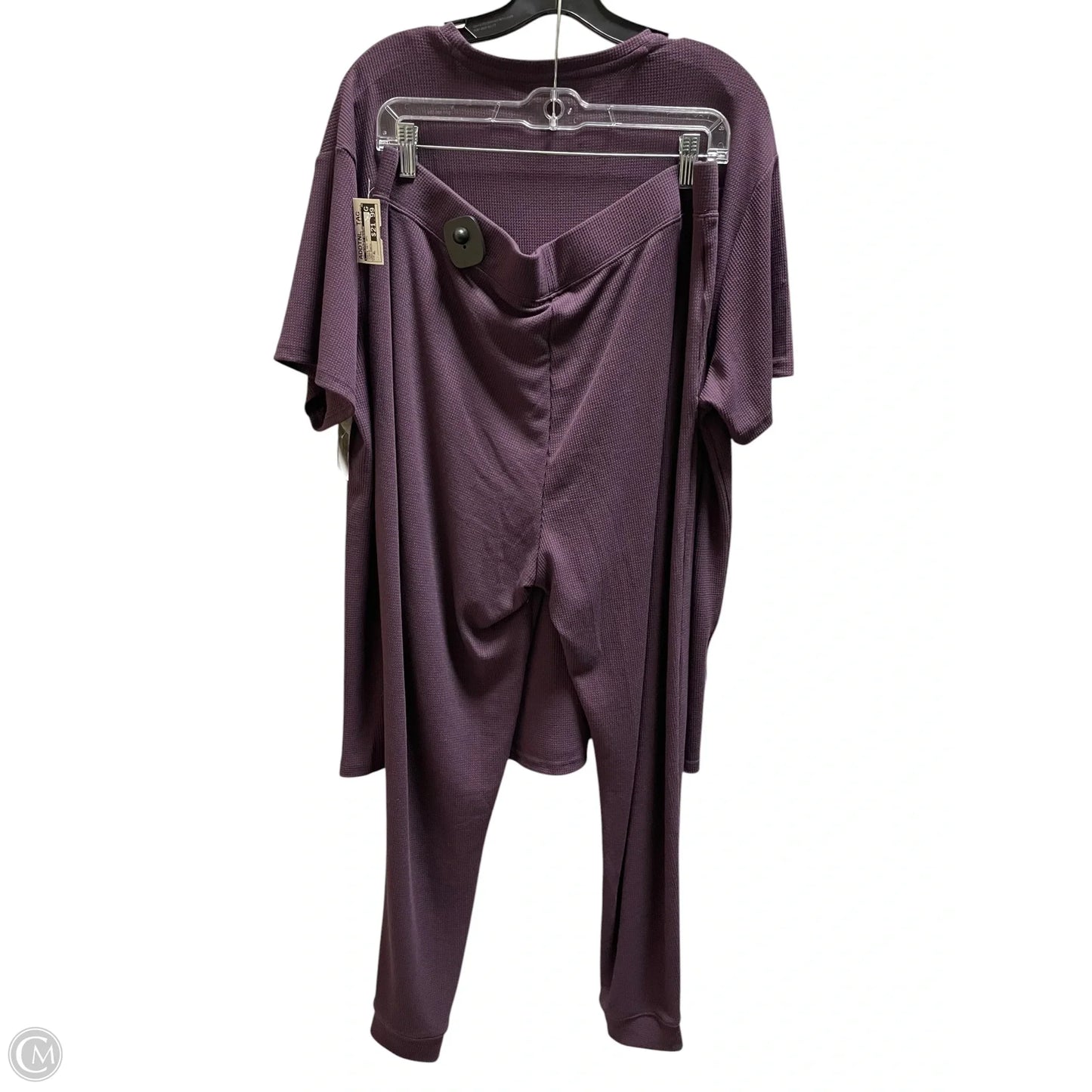 Pants Set 2pc By Clothes Mentor In Purple, Size: Xl